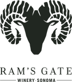 Ram's head logo in black
