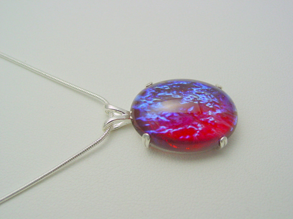 Dragons Breath Sterling Silver Snake Chain Necklace Mexican Fire Opal Sterling Snake Chain Sterling Silver Mexican Fire Opal Necklace Jjscollections