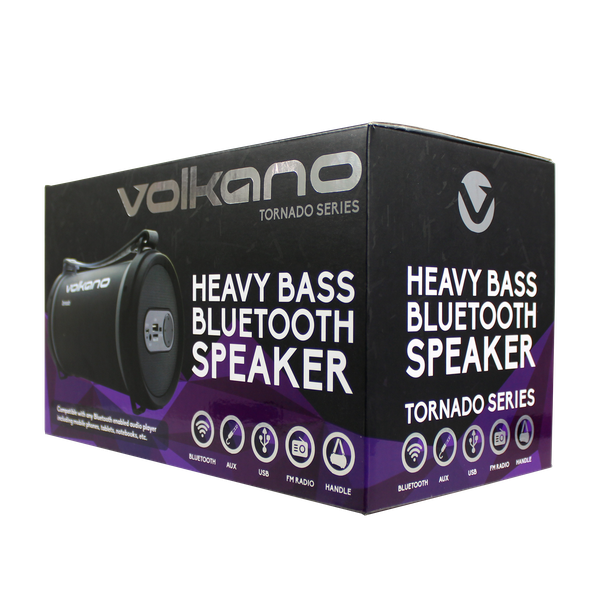 volkano tornado series bluetooth speaker