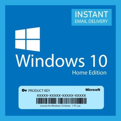 Windows 10 Home Product Key 32/64 Bit (Retail Version) Digital license key  Instant Delivery, Softwareg.com.au