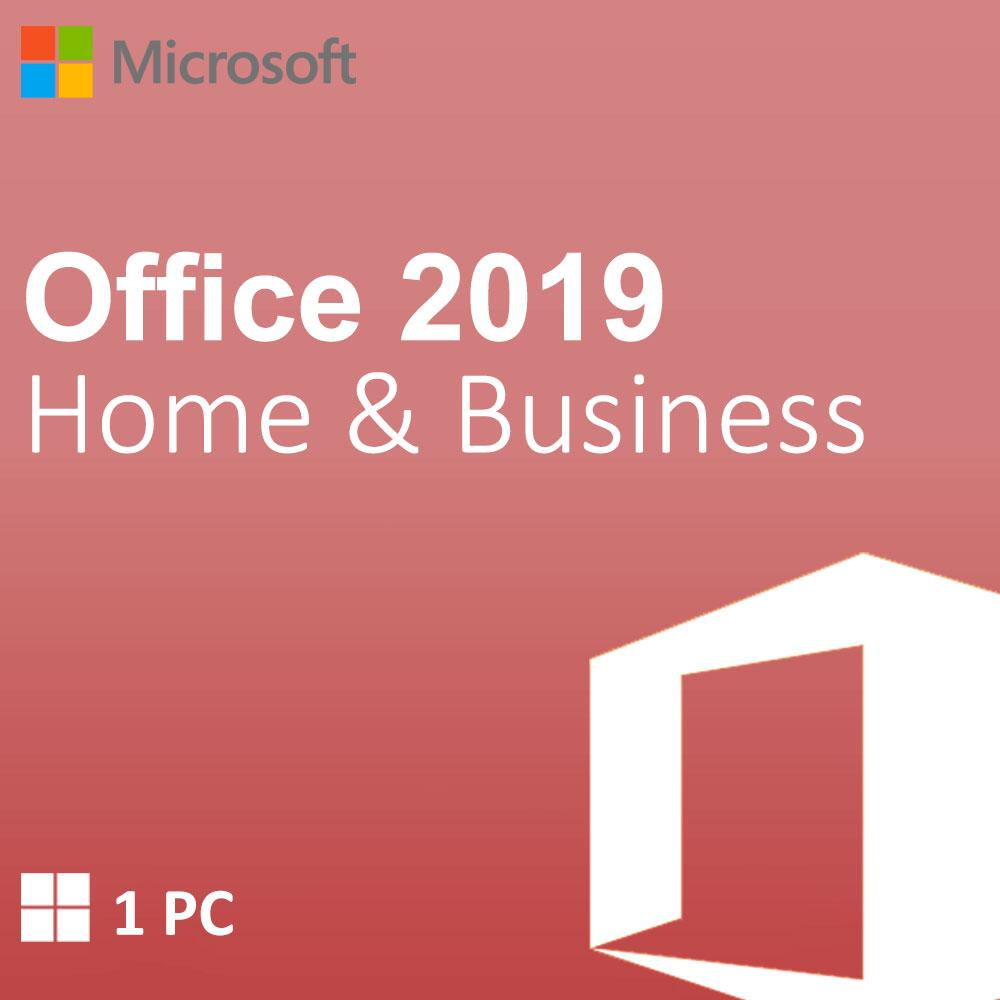 Microsoft Office Home & Business 2019 1 - PC - Digital License product