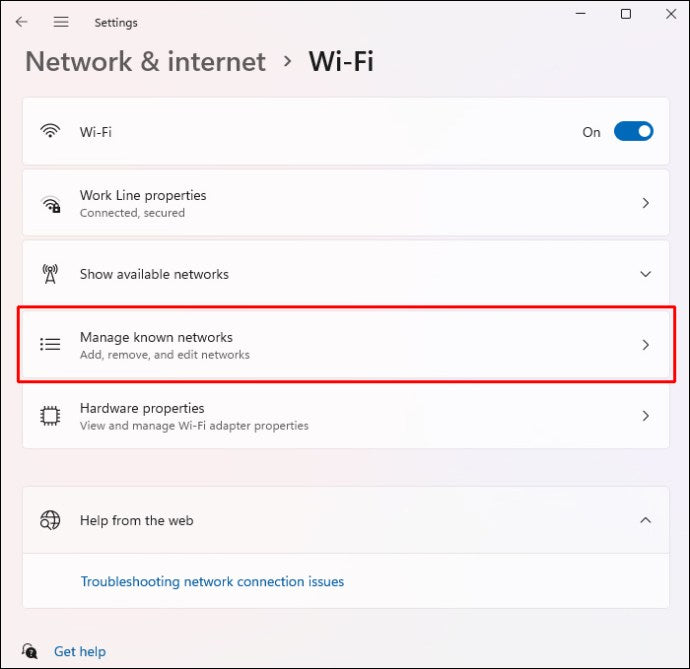 Action Needed No Internet Windows 11