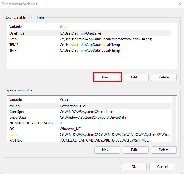 Add Node To Path Windows 11