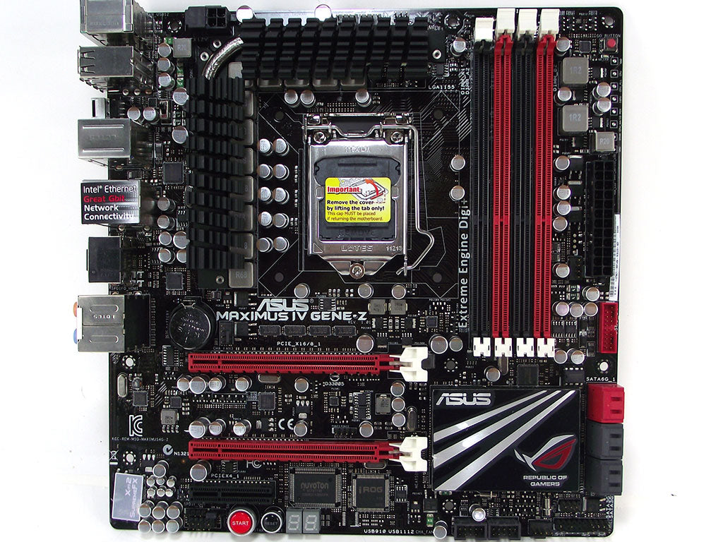 Asus Maximus IV Gene Z CPU Support