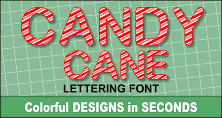 Candy Cane Font Microsoft Word
