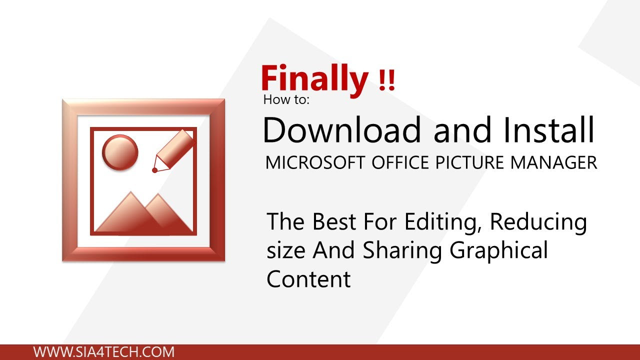 How Do I Download Microsoft Office Picture Manager