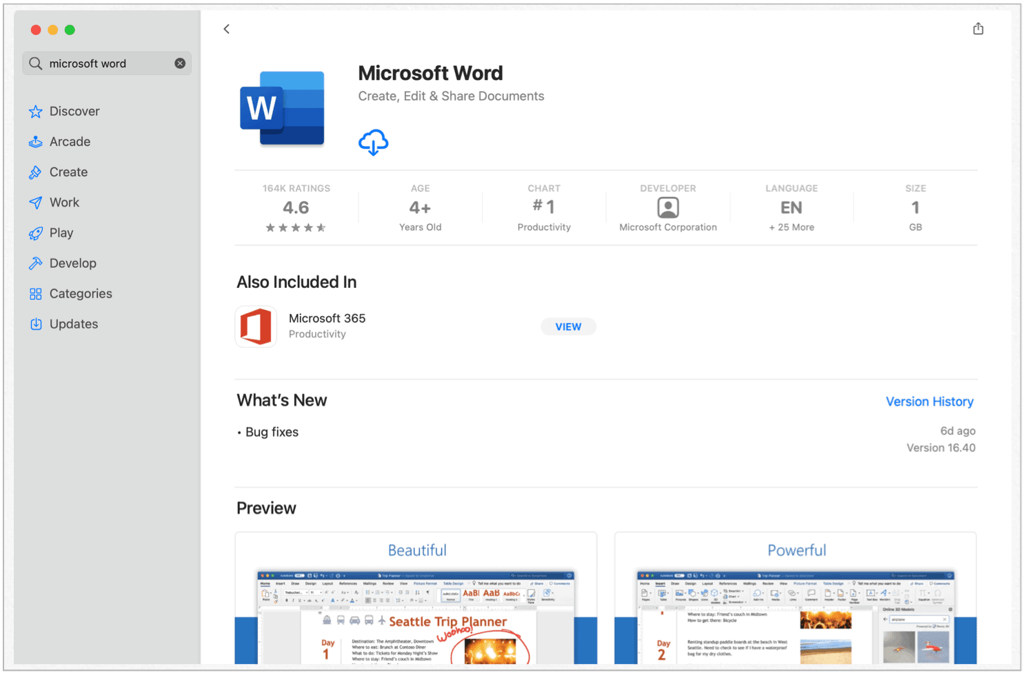 How can I use Microsoft Word on my Mac without subscription?