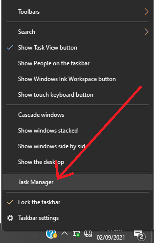 How To Access Task Manager