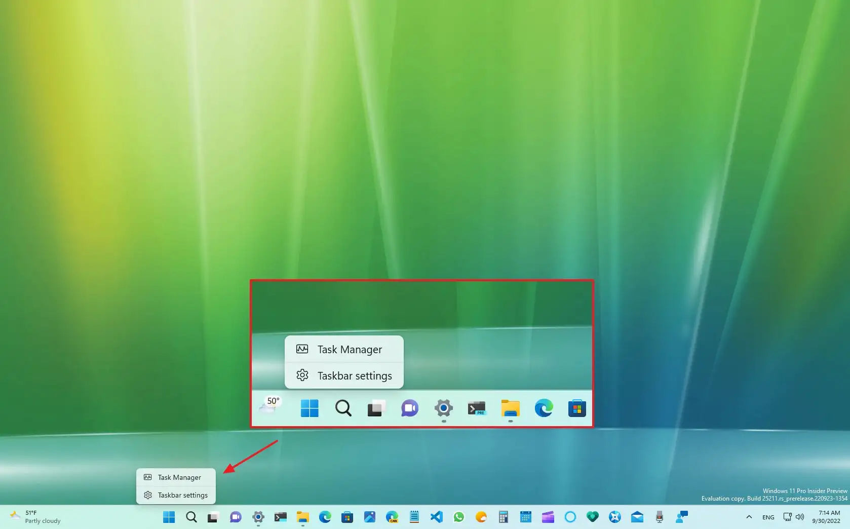 How To Add Task Manager To Taskbar Windows 11