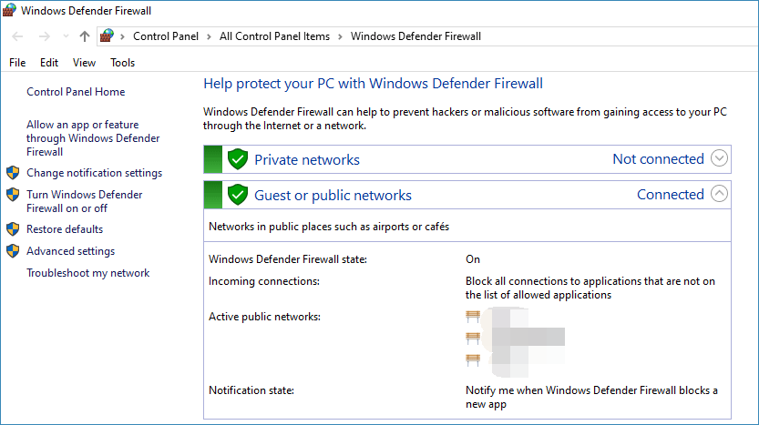 How To Check If Windows Firewall Is On