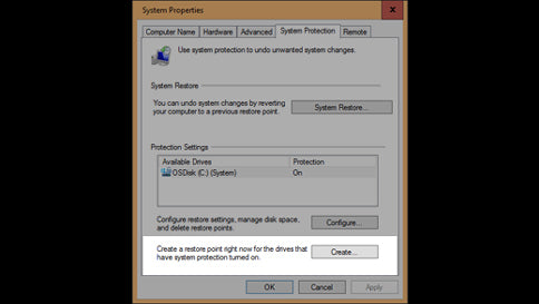 How To Create Recovery Point In Windows 10