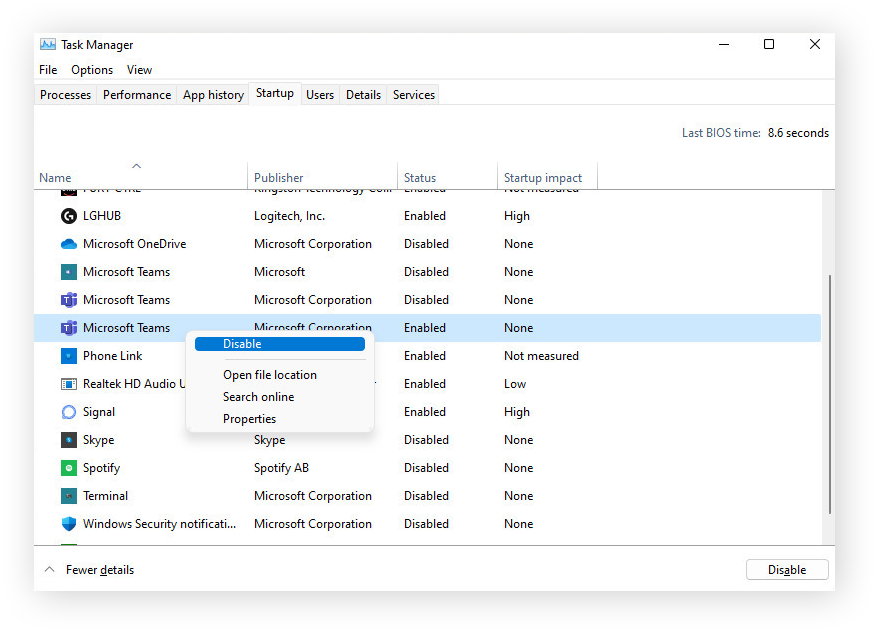 How To Edit Startup Programs In Windows 10