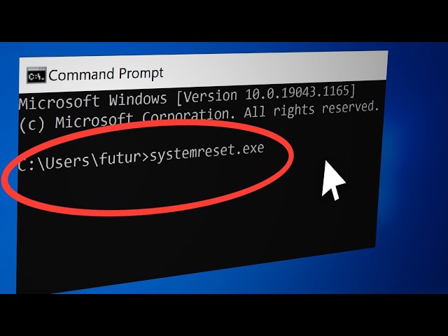 How To Factory Reset Windows 8.1 Using Command Prompt