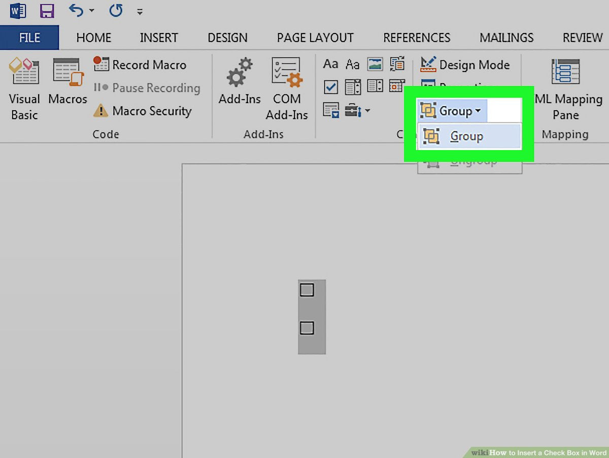 How To Insert A Check Box In Microsoft Word