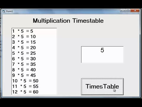 How To Multiply In Visual Basic