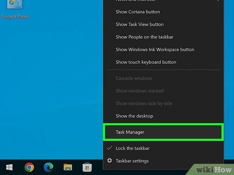 How To Open Task Manager Without Taskbar