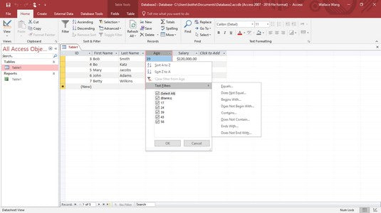 How To Search In Microsoft Access