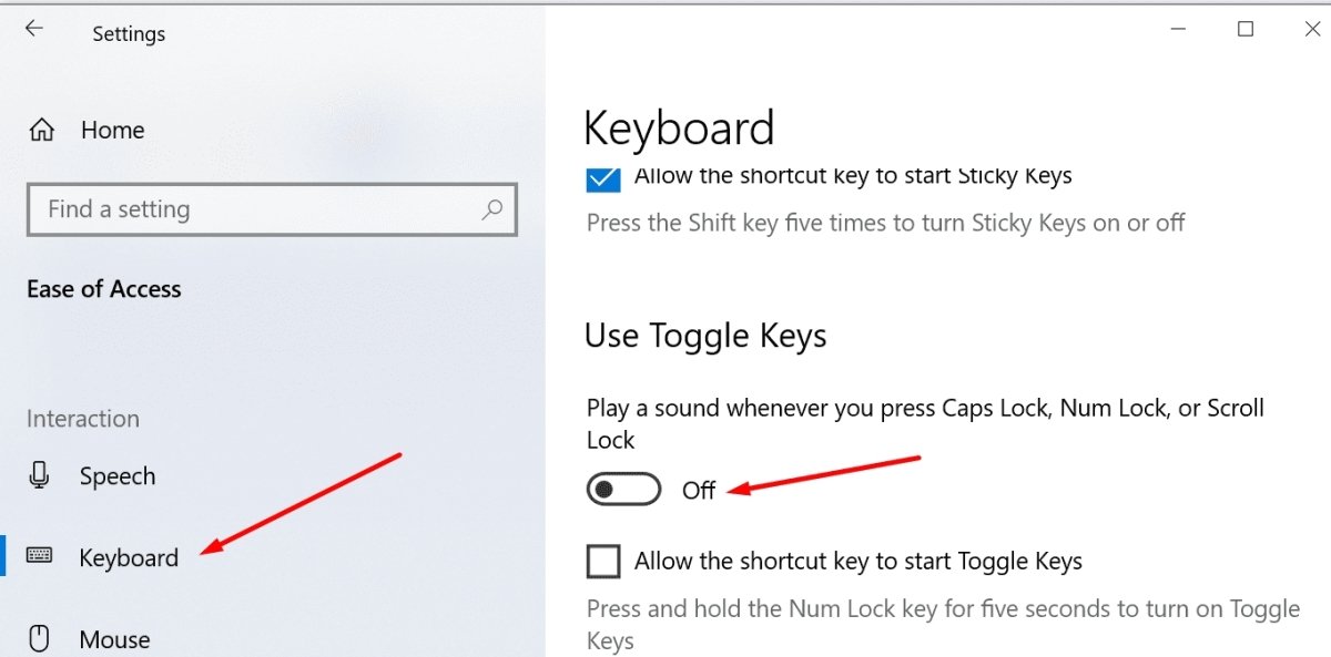 How To Turn Off Caps Lock Notification Windows 11