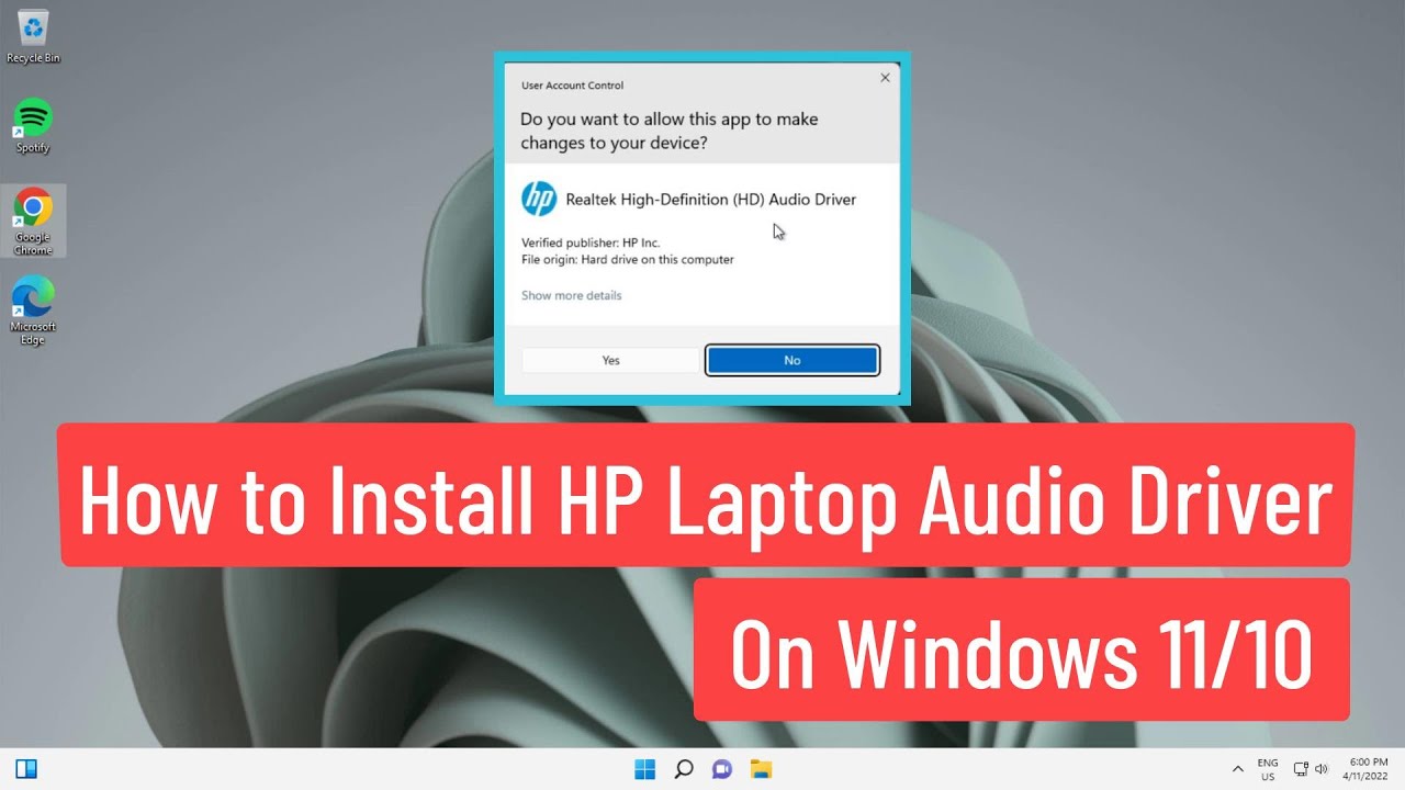 HP Audio Drivers Windows 11