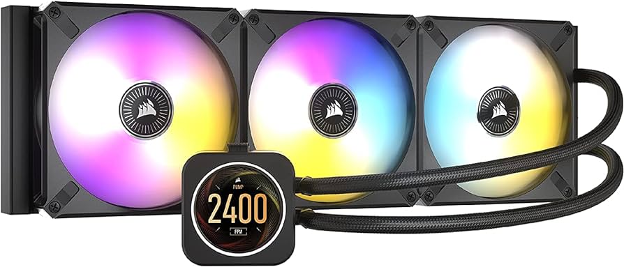 LCD Display Liquid CPU Cooler