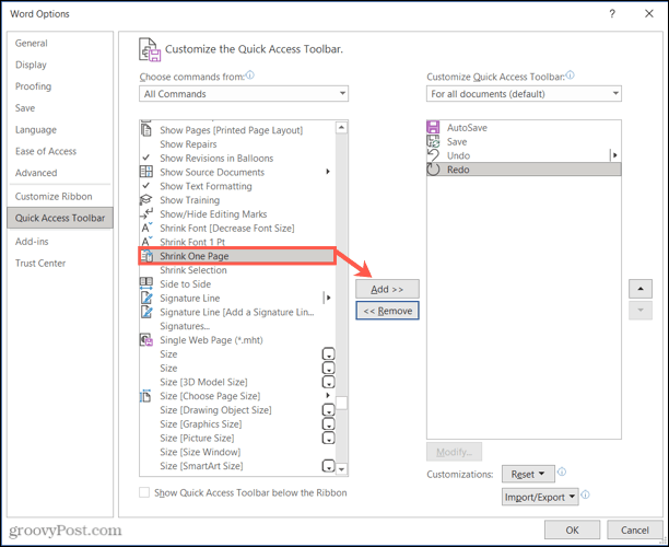 Microsoft Word How To Fit To One Page