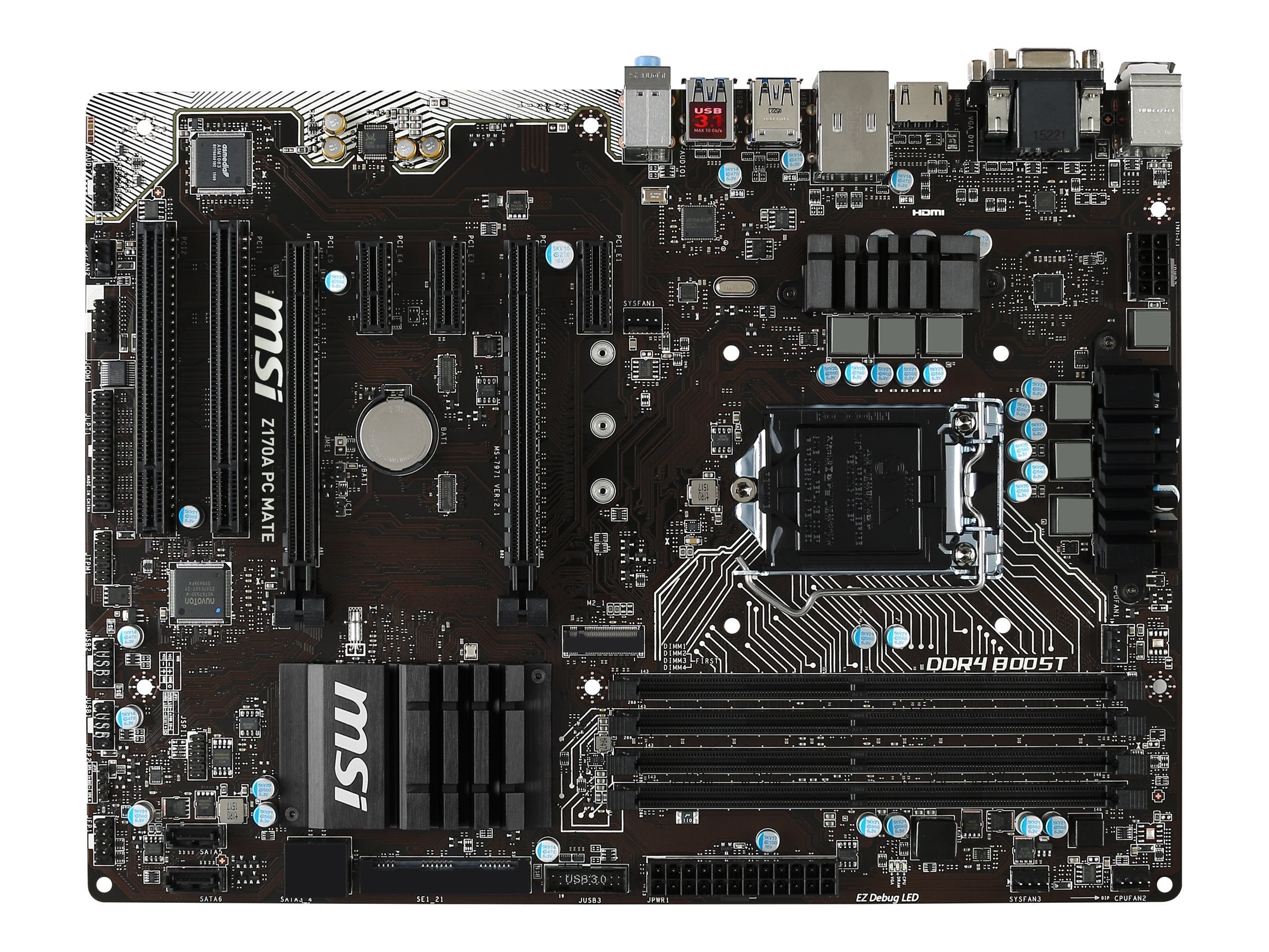 Msi Z170 PC Mate Motherboard