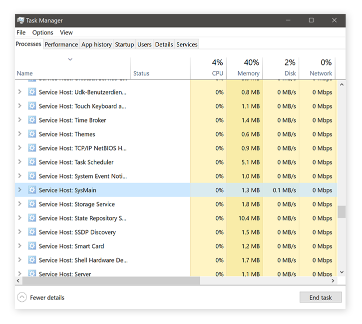 What Is Superfetch Windows 10