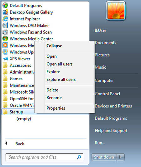 Where Are Startup Programs In Windows 7