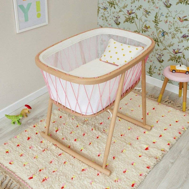 Kiara : Transat bébé en Bois de Hêtre + assise en coton - Cdiscount  Puériculture & Eveil bébé