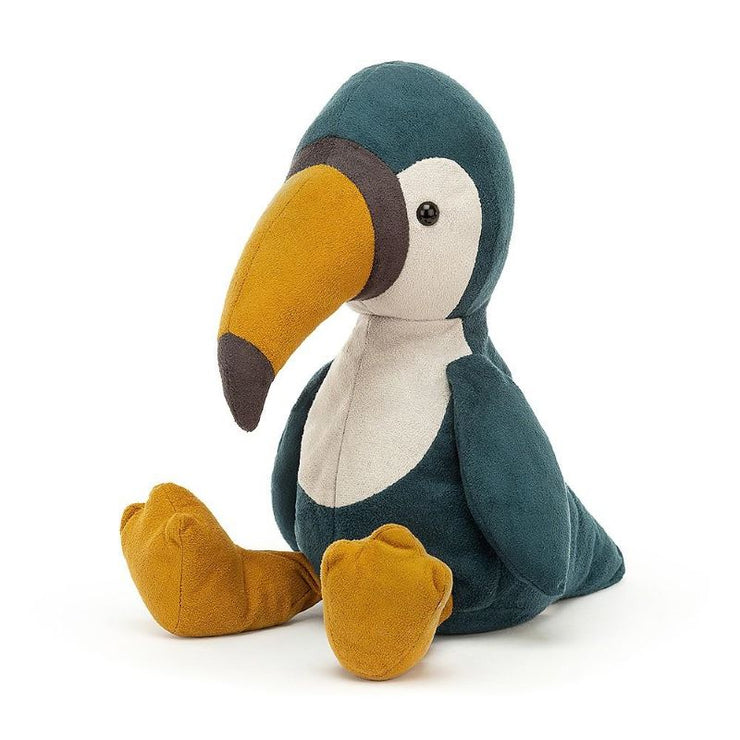 Jellycat Doudou Toucan Tout Doux Et Colore Idee Cadeau Naissance French Blossom