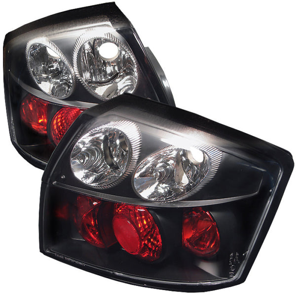 Spyder Acura RSX 02-04 Euro Style Tail Lights Black ALT-YD-ARSX02