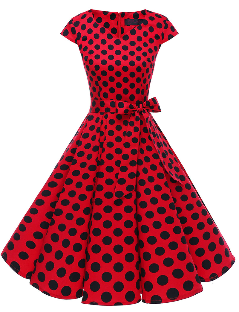 Polka Dot Dresses 1950s Vintage Dresses | Gardenwed