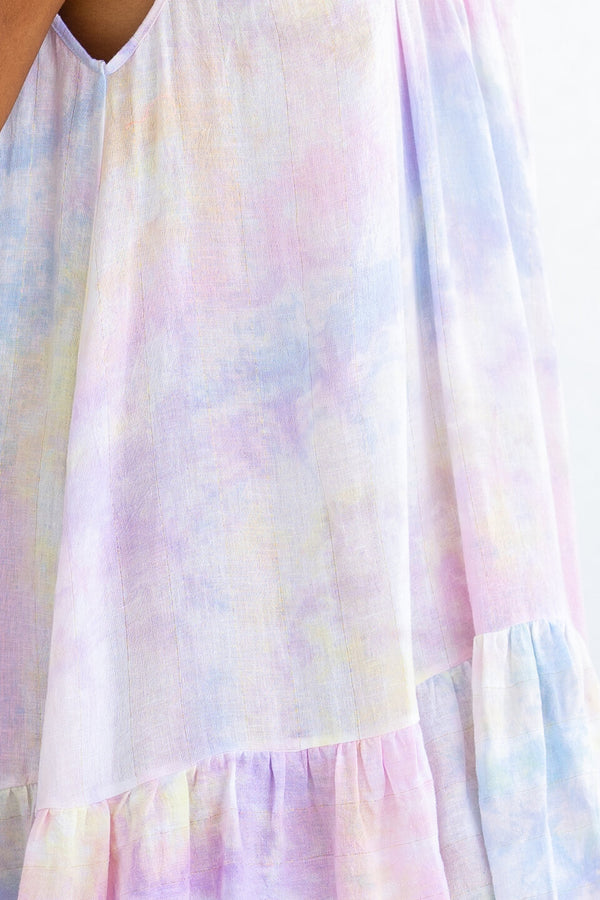 Tulum Low Back Maxi Dress- Indigo Tie Dye by 9Seed – Menagerie