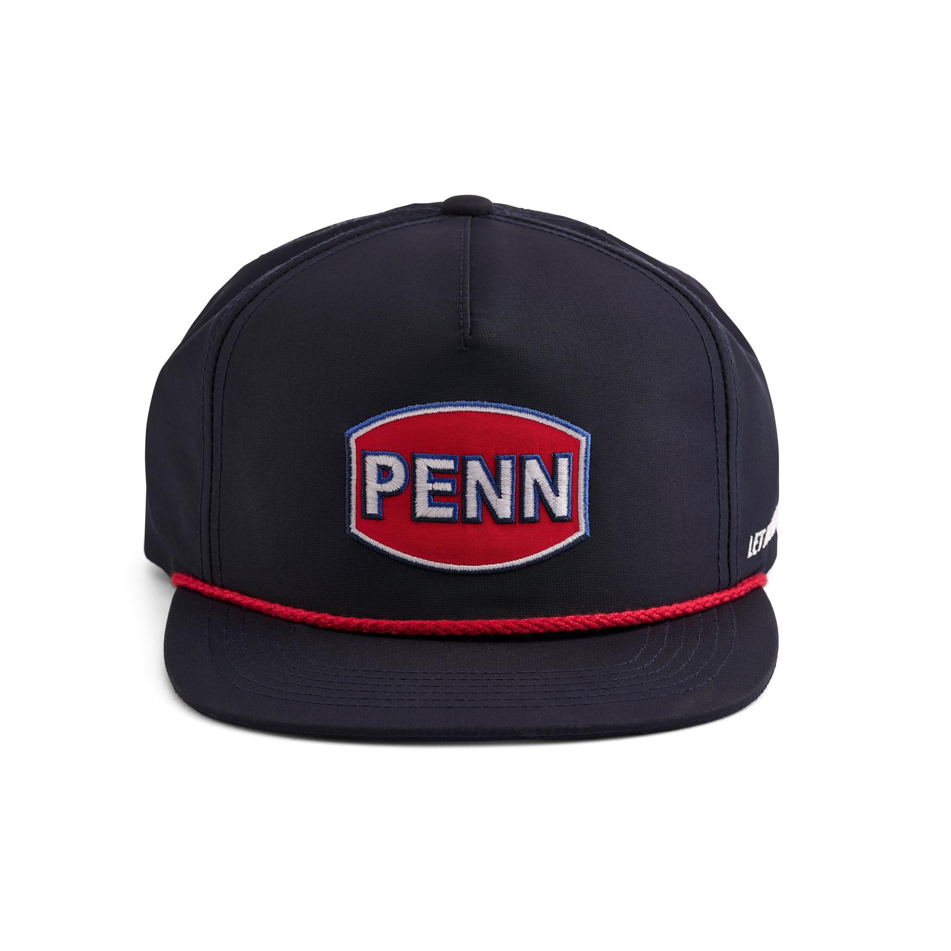 Penn Headwear - Hats & Visor Performance Trucker Hat Navy/White