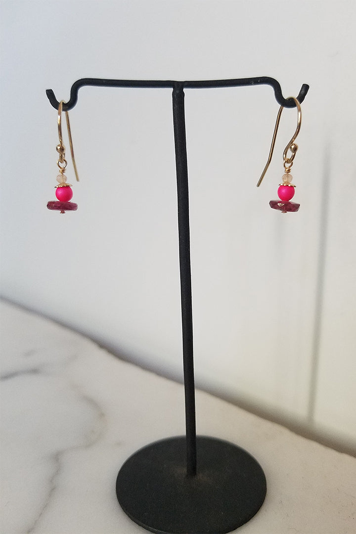 Cobamae Mix & Match Earrings - Pink