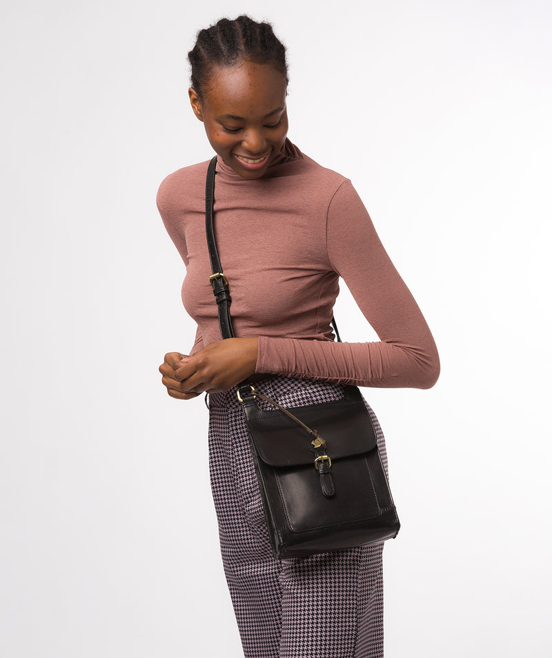 Leather Crossbody Bag 'Sasha' by Conkca London – Pure Luxuries London