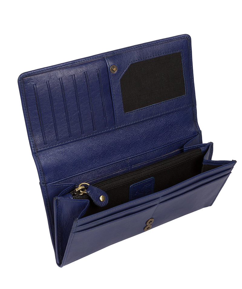 Blue Leather Travel Purse 'Fey' by Conkca London – Pure Luxuries London
