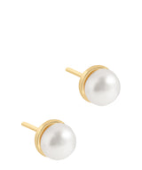 'Jayde' 9ct Gold Freshwater Pearl Stud Earrings image 1