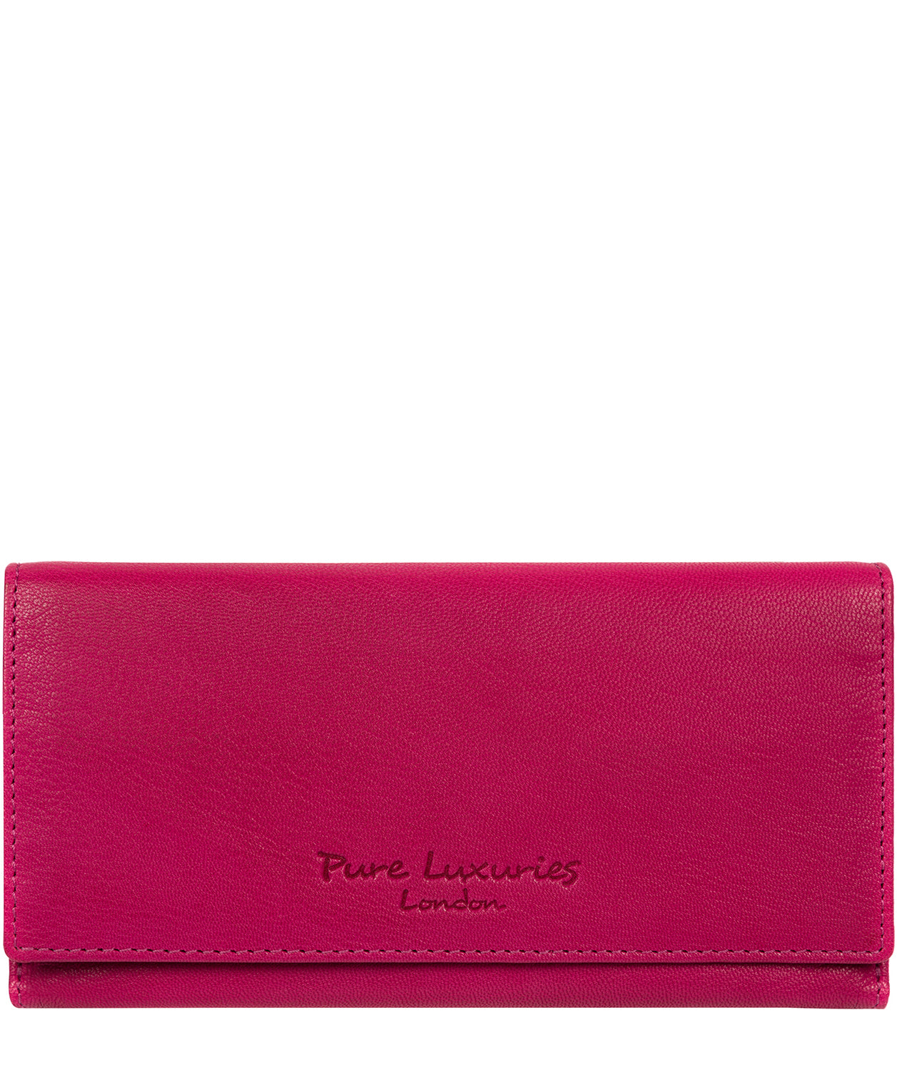 Pink Leather Coin Holder Purse 'Mayfair' by Pure Luxuries – Pure ...