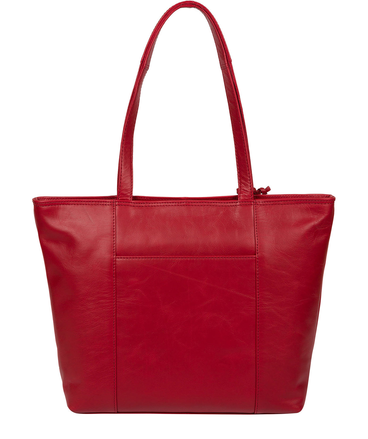 Red Leather Tote Bag 'Pimm' by Pure Luxuries – Pure Luxuries London