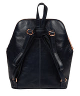 Blue Leather Backpack 'Rubens' by Pure Luxuries – Pure Luxuries London