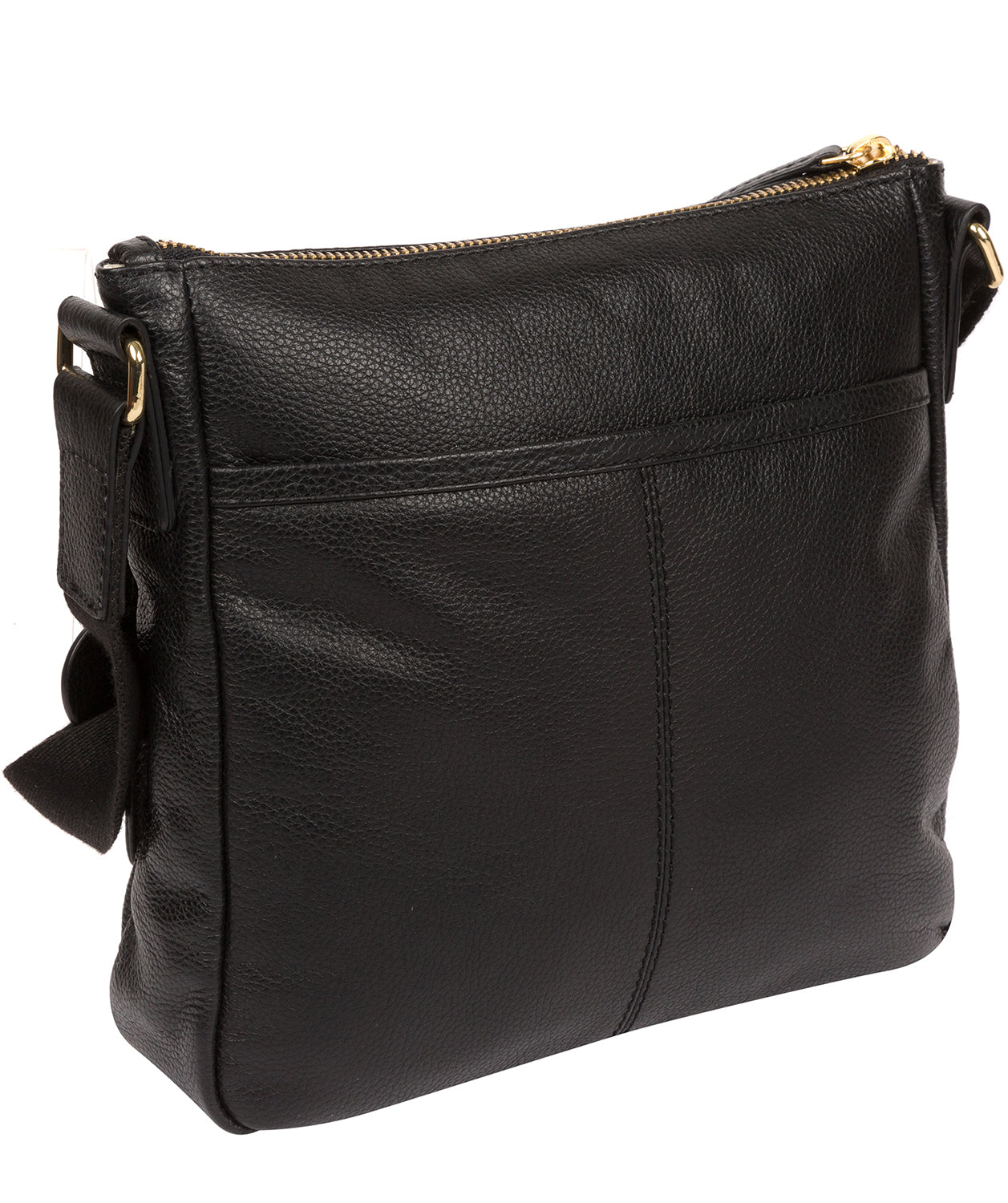 Pure Luxuries Leather Crossbody Bag Black - Rayden | Black Leather ...