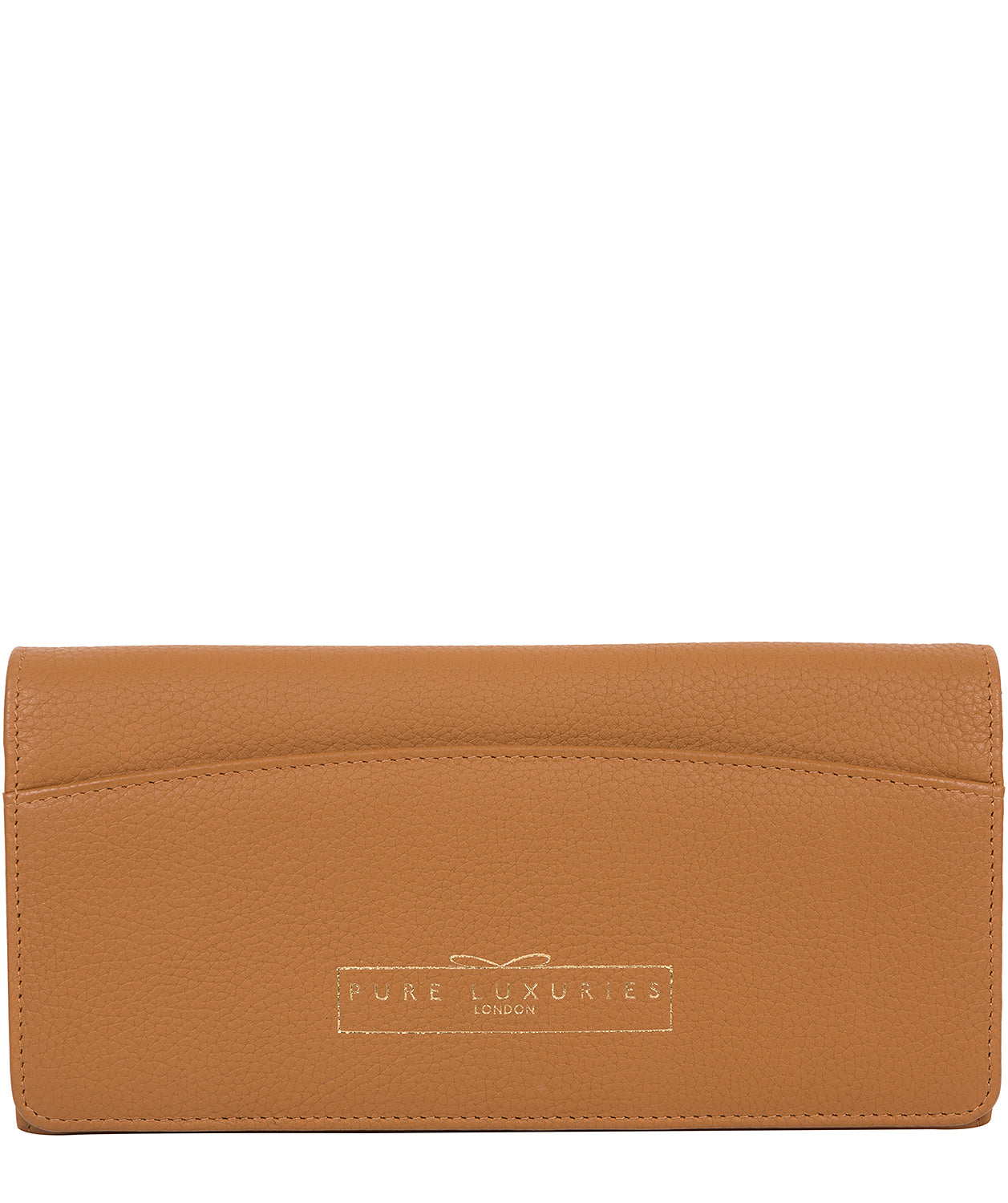 Tan Leather Purse 'Izabel' by Pure Luxuries – Pure Luxuries London
