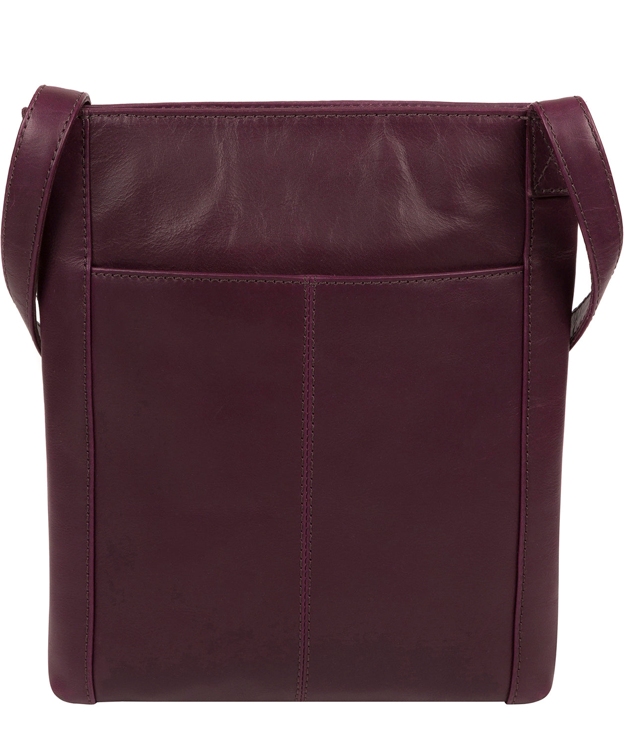 Pure Luxuries Leather Crossbody Bag Purple - Knook | Blackberry Leather ...