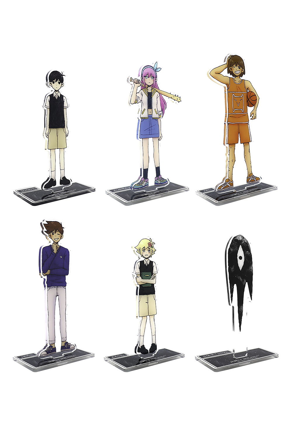 OMOCAT on X: OMORI tag photo acrylic keychains and character stands --  coming 8.18.23 @ 5PM PT  / X