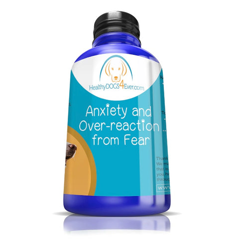 Our product Anxiety and Over-reaction from Fear for dogs