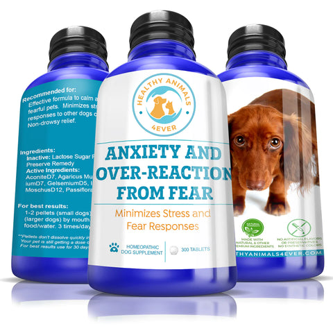 Anxiety and Over-Reaction from Fear Formula for Dogs.