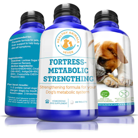 Fortress-metabolic Strengthening Formula for Dogs.
