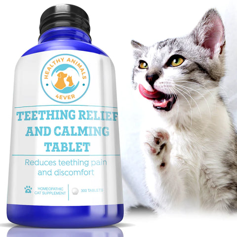 Teething Relief & Calming Formula for Cats