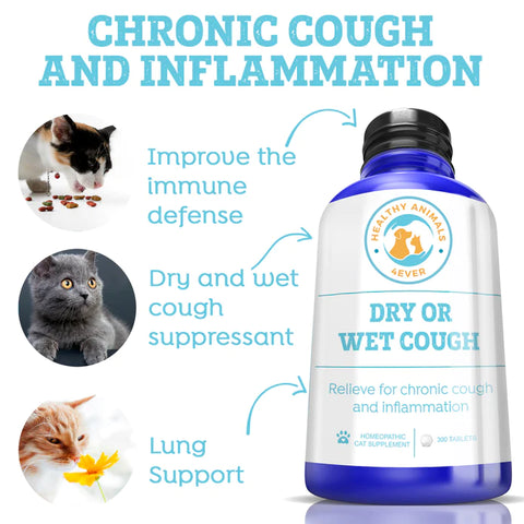 Dry or Wet Cough Formula for Cats.